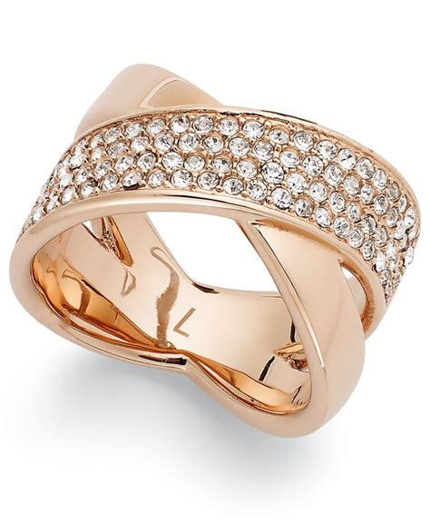 michael kors criss cross band ring|Michael Kors Quartz Pave Criss.